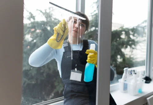 Nettoyage de vitres intérieures et extérieures à Luze